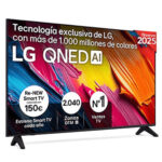 LG TV LED 43" - LG 43QNED70A6A, UHD 4K, Α7 Gen8 4K AI, Smart TV, DVB-T2 (H.265), Negro
