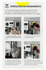 HIBREW Cafetera express - HIBREW H10A, 19 bar, 1350 W, 350 ml, Astilla - Imagen 8