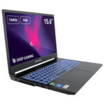 DEEPGAMING Portátil Gaming - DEEPGAMING Nubian Pro 15, 15,6 " Full-HD, Core 7-250H, 16 GB RAM, 1 TB SSD, GeForce RTX™ 5060, Windows 11 Pro, Negro - Imagen 2