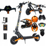 KUKIRIN patinete electrico - KUKIRIN G2 Pro VMP, Pot. máx. 500 W, Carga máx. 120 kg, negro