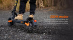 KUKIRIN patinete electrico - KUKIRIN G2 Pro VMP, Pot. máx. 500 W, Carga máx. 120 kg, negro - Imagen 4