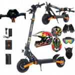 KUKIRIN patinete electrico - KUKIRIN G2 Pro VMP, Pot. máx. 500 W, Carga máx. 120 kg, negro
