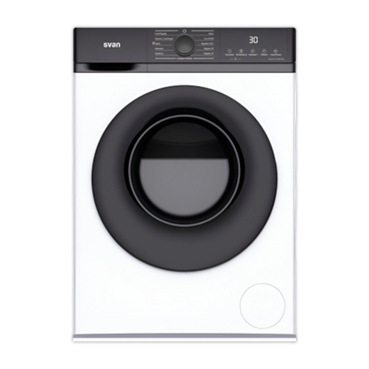 169032113_1 SVAN Lavadora carga frontal - SVAN SL6203AIDV, 6 kg, 1200 rpm, 11 programas, Blanco - Imagen 1