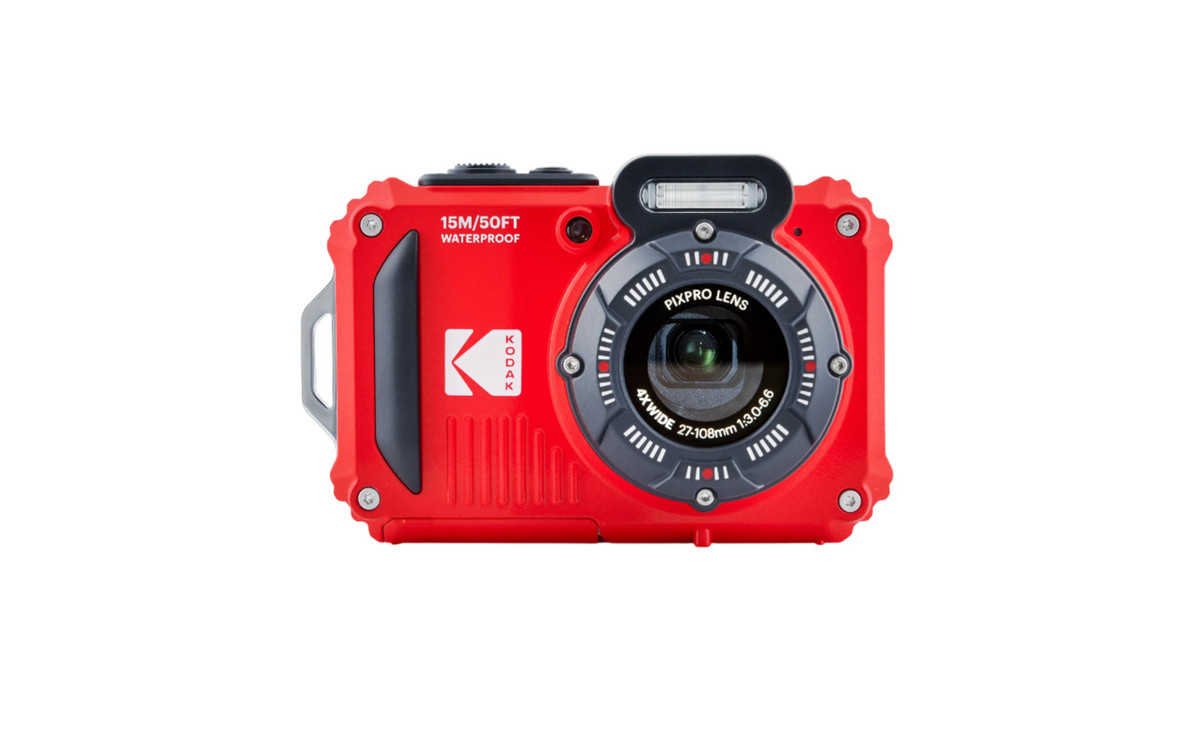 169177607_1 KODAK Cámara digital - KODAK KODAK Pixpro WPZ2 roja + segunda batería + tarjeta SD, 16,76 megapixel, Black - Imagen 1