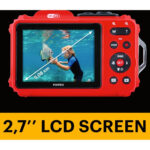 KODAK Cámara digital - KODAK KODAK Pixpro WPZ2 roja + segunda batería + tarjeta SD, 16,76 megapixel, Black - Imagen 3