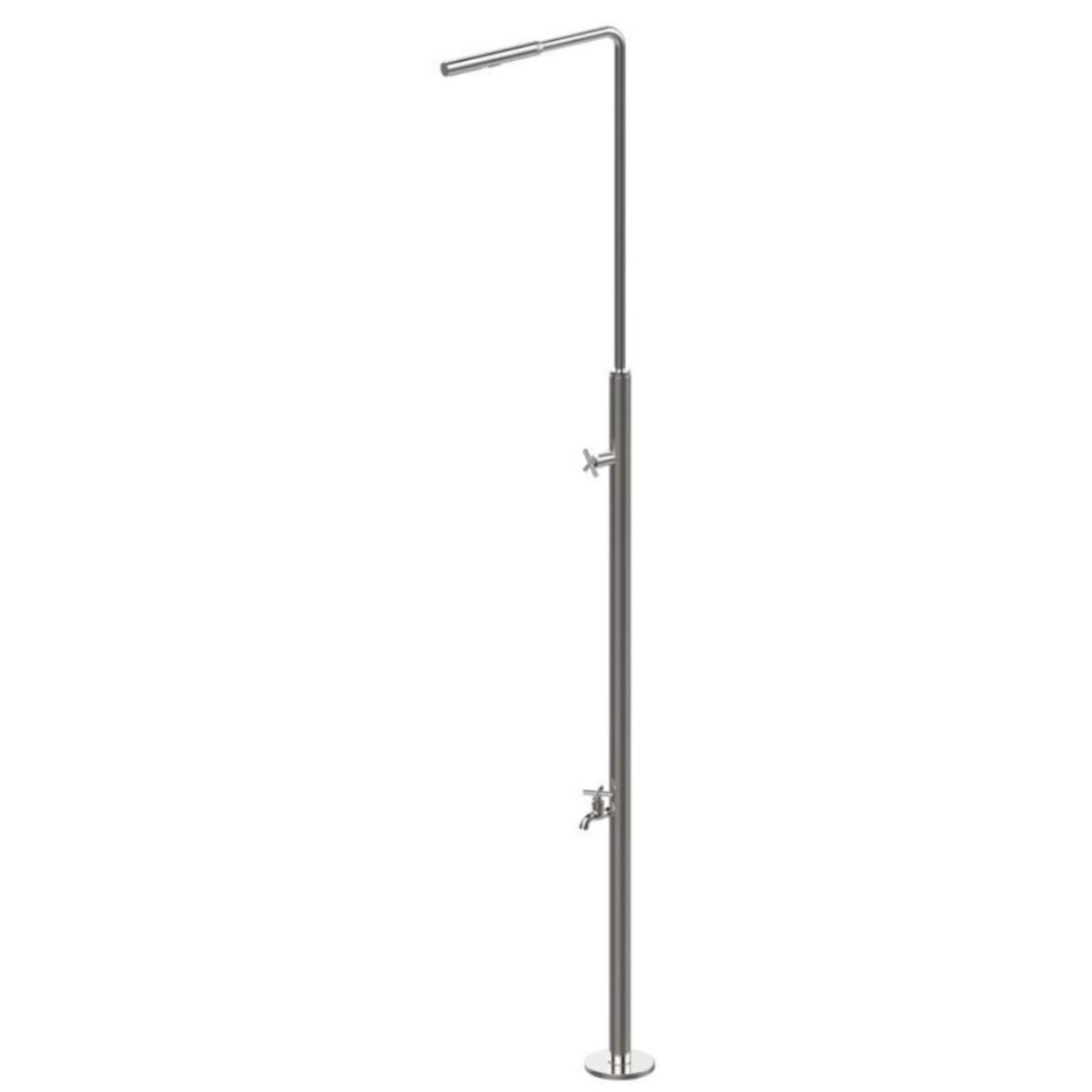 169526117_1 FLEXINOX Ducha de piscina - FLEXINOX Coral Inox - Sin Lavapiés - Imagen 1