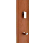GRE Ducha solar de piscina - GRE Cuadrada 32L Look Madera - Imagen 4