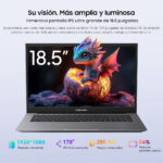 BLACKVIEW Portátil - BLACKVIEW AceBook 10 con Altavoz Bluetooth, 18,5 " Full-HD, Intel Twin Lake N150, 16 GB RAM, 512 GB SSD, Iris® Graphics, Windows - Imagen 4