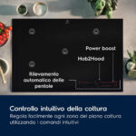 ELECTROLUX Placa de vitrocerámica - ELECTROLUX Serie 700 KIS62453I, 4 zone(s) zonas, 58 cm, Negro - Imagen 3