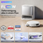NARWAL Robot aspirador - NARWAL Robot Aspirador Narwal Freo Galaxy Plata con Lavado Automático del Mopa, Potencia de succión 22,000 kPa, Depósito 2,5 - Imagen 4