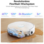 NARWAL Robot aspirador - NARWAL Robot Aspirador Narwal Freo Galaxy Plata con Lavado Automático del Mopa, Potencia de succión 22,000 kPa, Depósito 2,5 - Imagen 5