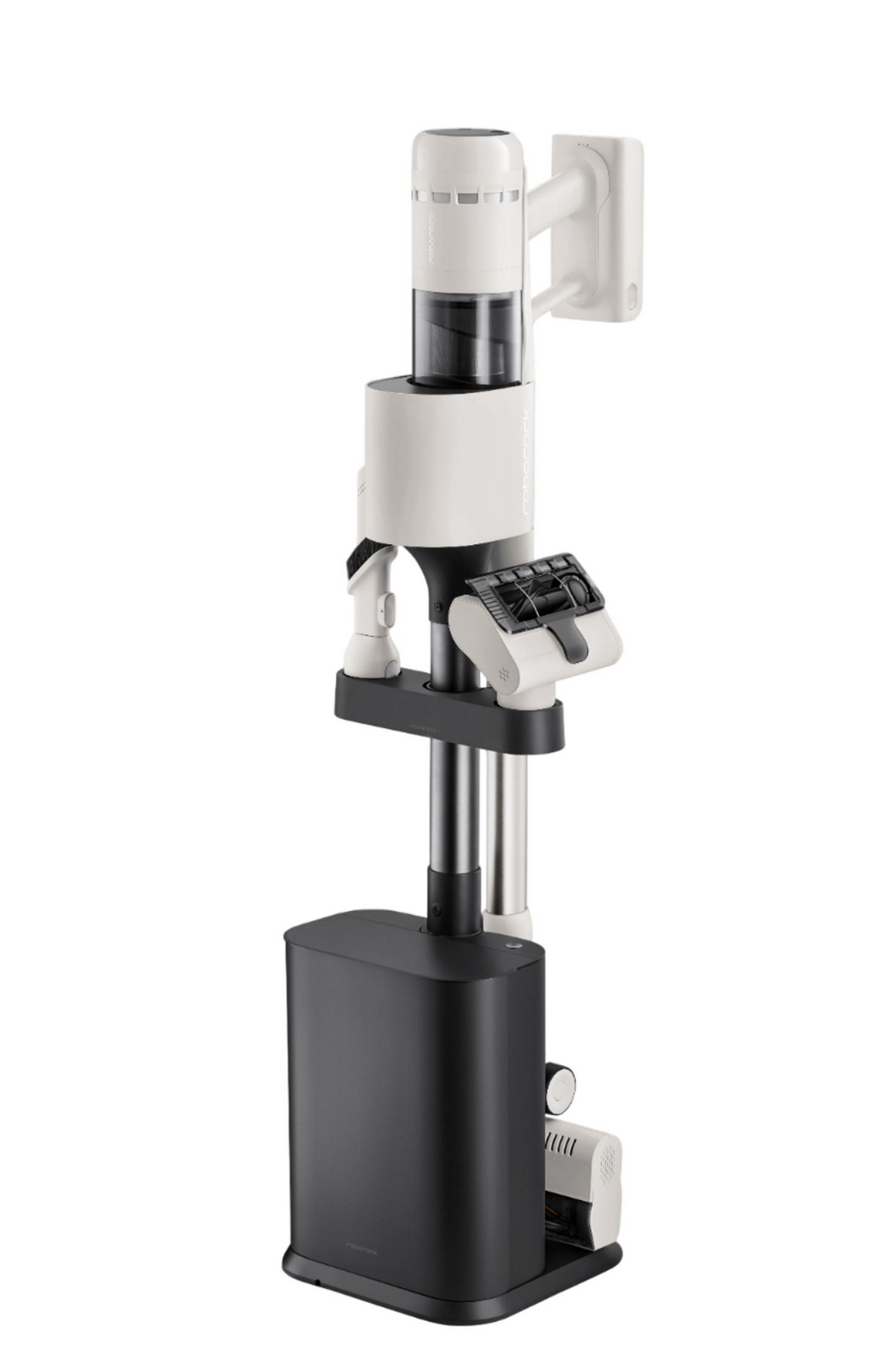 170301512_1 ROBOROCK Aspiradora escoba - ROBOROCK H60 HUB, 350 W, Potencia de succión 158 AirWatt, Depósito 0,5 l, Blanco - Imagen 1