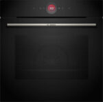 BOSCH Horno compacto - BOSCH HBG774KB1, Integrable, Pirolítico, 71 l, 54,9 cm, Negro