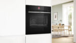 BOSCH Horno compacto - BOSCH HBG774KB1, Integrable, Pirolítico, 71 l, 54,9 cm, Negro - Imagen 3