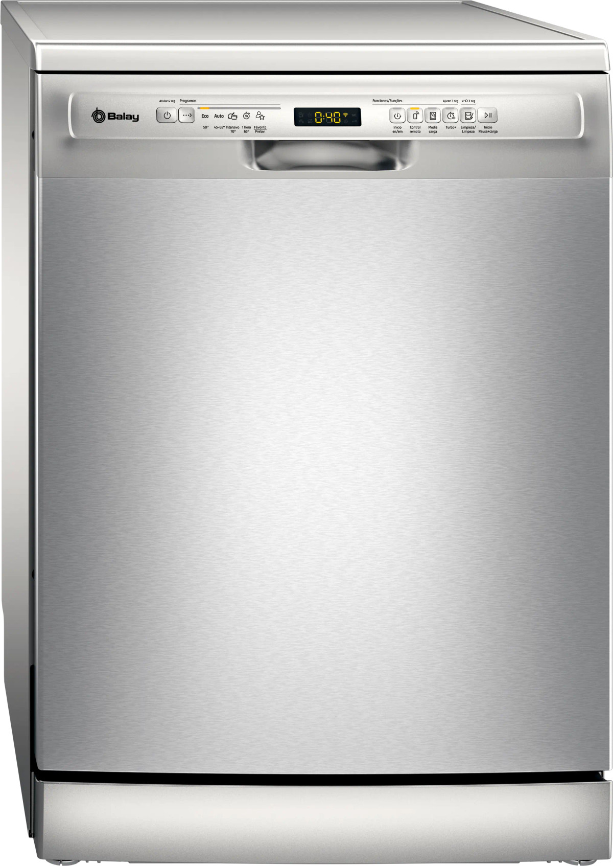 170406714_1 Lavavajillas libre instalación 60 cm - Balay 3VS5332IP, 14 servicios, 5 programas, 60 cm, Acero inoxidable - Imagen 1