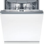 BOSCH Lavavajillas integrable 60 cm - BOSCH SMH4HVX14E, 14 servicios, 6 programas, 59,8 cm, Plata