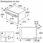 Balay Horno microondas - Balay 3CW5179N3, Integrable, Hidrolítica, 44 l, 59,4 mm, Black - Imagen 8