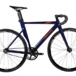FABRICBIKE Bicicleta urbana - FABRICBIKE Fixie Aero Cuadro Aluminio Horquilla Carbono 28", 1 velocidades, marco: 54 cm, Aluminio, Indigo