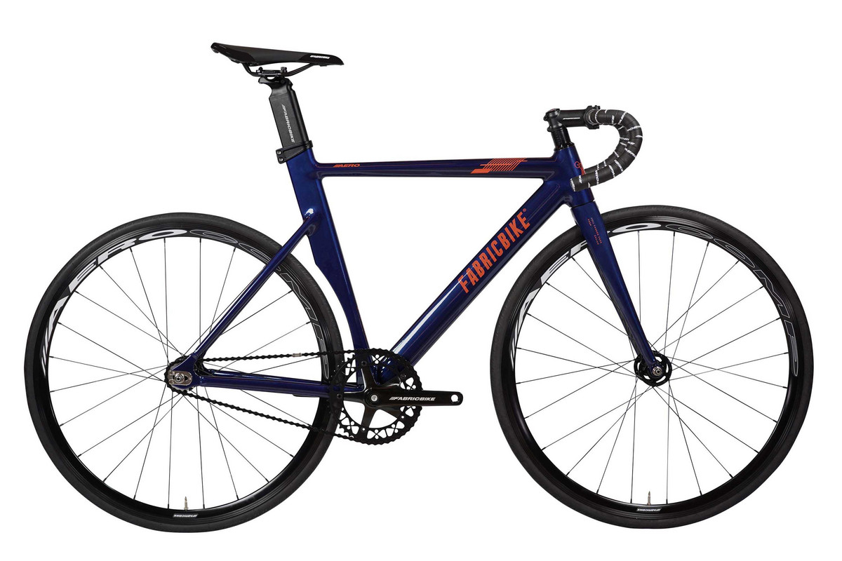 170441852_1 FABRICBIKE Bicicleta urbana - FABRICBIKE Fixie Aero Cuadro Aluminio Horquilla Carbono 28", 1 velocidades, marco: 54 cm, Aluminio, Indigo - Imagen 1