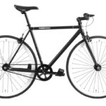 FABRICBIKE Bicicleta urbana - FABRICBIKE Fixie Original Acero Hi-Ten 28", 1 velocidades, marco: 49 cm, Acero, Black & White