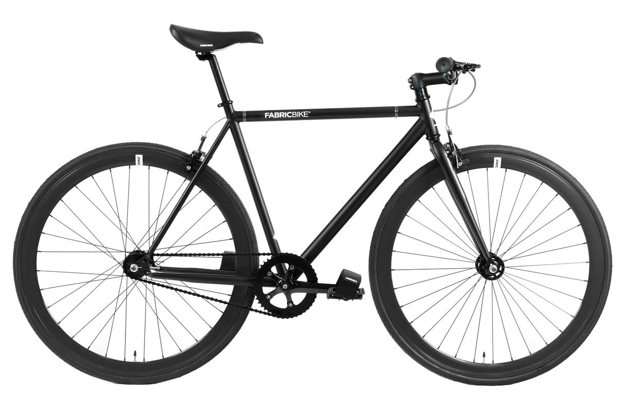 170441889_1 FABRICBIKE Bicicleta urbana - FABRICBIKE Fixie Original Acero Hi-Ten 28", 1 velocidades, marco: 49 cm, Acero, Matte Black - Imagen 1