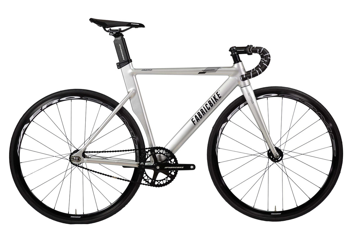 170441890_1 FABRICBIKE Bicicleta urbana - FABRICBIKE Fixie Aero Cuadro Aluminio Horquilla Carbono 28", 1 velocidades, marco: 58 cm, Aluminio, Space Grey - Imagen 1