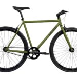FABRICBIKE Bicicleta urbana - FABRICBIKE Fixie Original Acero Hi-Ten 28", 1 velocidades, marco: 58 cm, Acero, Cayman Green