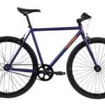 FABRICBIKE Bicicleta urbana - FABRICBIKE Fixie Original Acero Hi-Ten 28", 1 velocidades, marco: 54 cm, Acero, Blue Marine