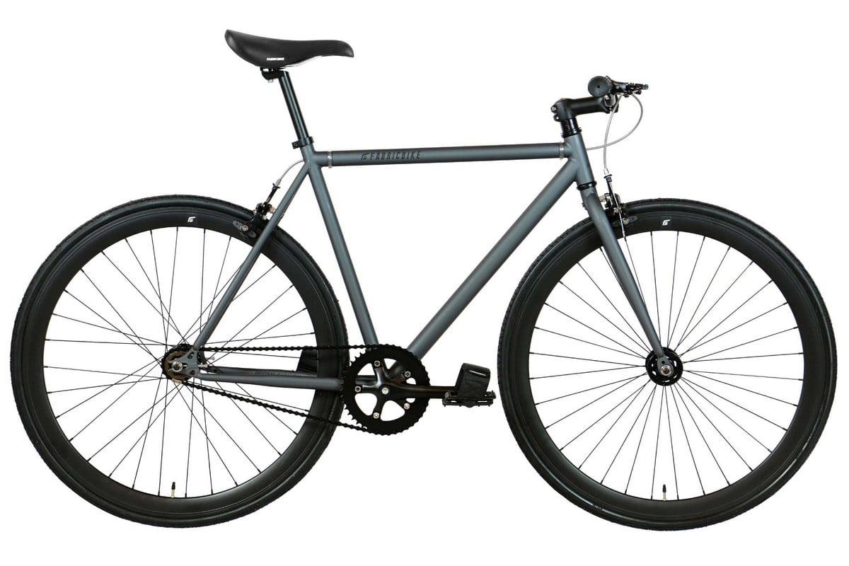 170441966_1 FABRICBIKE Bicicleta urbana - FABRICBIKE Fixie Original Acero Hi-Ten 28", 1 velocidades, marco: 58 cm, Acero, Graphite - Imagen 1