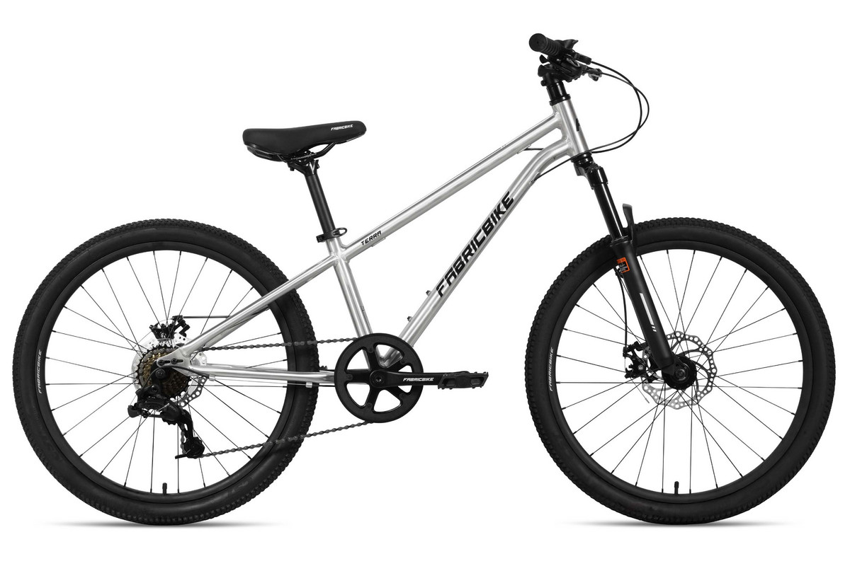 170441967_1 FABRICBIKE Bicicleta de Montaña - FABRICBIKE Terra MTB aluminio 24”, niños 8-12 años, freno disco, 7 vel., suspensión delantera, 7 velocidades, Alumin - Imagen 1