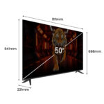 TV DLED 50" - KIANO Elegance 50 Tizen, UHD 4K, ARM CA53 Quad-corex, Smart TV, DVB-T2 (H.265), negro - Imagen 8