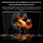 USB PD BLACKVIEW MEGA 12, 256 GB, Gris, 12,2 " Full-HD+, 12 GB RAM, MT6886（Dimensity 7200）, Tablet Android - Imagen 3