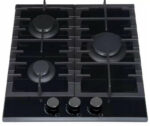 MPM Placa de gas - MPM 45-GMH-16, 3 zone(s) zonas, 45 cm, Negro