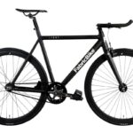 FABRICBIKE Bicicleta urbana - FABRICBIKE Light - Fixie, cuadro y horquilla de aluminio, ruedas 28", 1 velocidades, marco: 54 cm, Aluminio, Matte Black