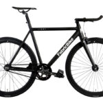FABRICBIKE Bicicleta urbana - FABRICBIKE Light - Fixie, cuadro y horquilla de aluminio, ruedas 28", 1 velocidades, marco: 50 cm, Aluminio, Matte Black