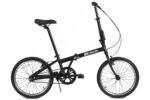FABRICBIKE Bicicleta plegable - FABRICBIKE Folding - Aluminio 20", 1 velocidades, Aluminio, Fully Black