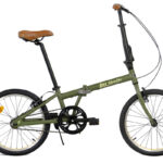 FABRICBIKE Bicicleta plegable - FABRICBIKE Folding - Aluminio 20", 1 velocidades, Aluminio, Cayman Green