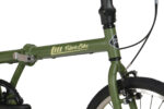 FABRICBIKE Bicicleta plegable - FABRICBIKE Folding - Aluminio 20", 1 velocidades, Aluminio, Cayman Green - Imagen 5