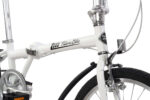 FABRICBIKE Bicicleta plegable - FABRICBIKE Folding - plegable Aluminio 20", 1 velocidades, Aluminio, White - Imagen 2