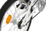 FABRICBIKE Bicicleta plegable - FABRICBIKE Folding - plegable Aluminio 20", 1 velocidades, Aluminio, White - Imagen 4