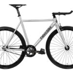 FABRICBIKE Bicicleta urbana - FABRICBIKE Light - Fixie, cuadro y horquilla de aluminio, ruedas 28", 1 velocidades, marco: 58 cm, Aluminio, Polished