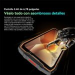 BLACKVIEW BL7000, Negro, Móvil Android, 512 GB, 8 GB RAM, 6,78 " FHD+ 120Hz, MediaTek Dimensity 6300 5G Octa-core 6nm, 7500 mAh - Imagen 4