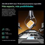 BLACKVIEW BL7000, Negro, Móvil Android, 512 GB, 8 GB RAM, 6,78 " FHD+ 120Hz, MediaTek Dimensity 6300 5G Octa-core 6nm, 7500 mAh - Imagen 8