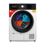 Secadora bomba de calor - NILSON NSB800E, 8 kg, 12 programas, Blanco