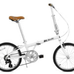 FABRICBIKE Bicicleta plegable - FABRICBIKE Folding - plegable 7V Aluminio 20", Aluminio, White