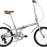 FABRICBIKE Bicicleta plegable - FABRICBIKE Folding - plegable 7V Aluminio 20", Aluminio, Space Grey