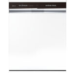 MIDEA Lavavajillas libre instalacion - MIDEA MDWPF1333CW-WE-EU, 60 cm