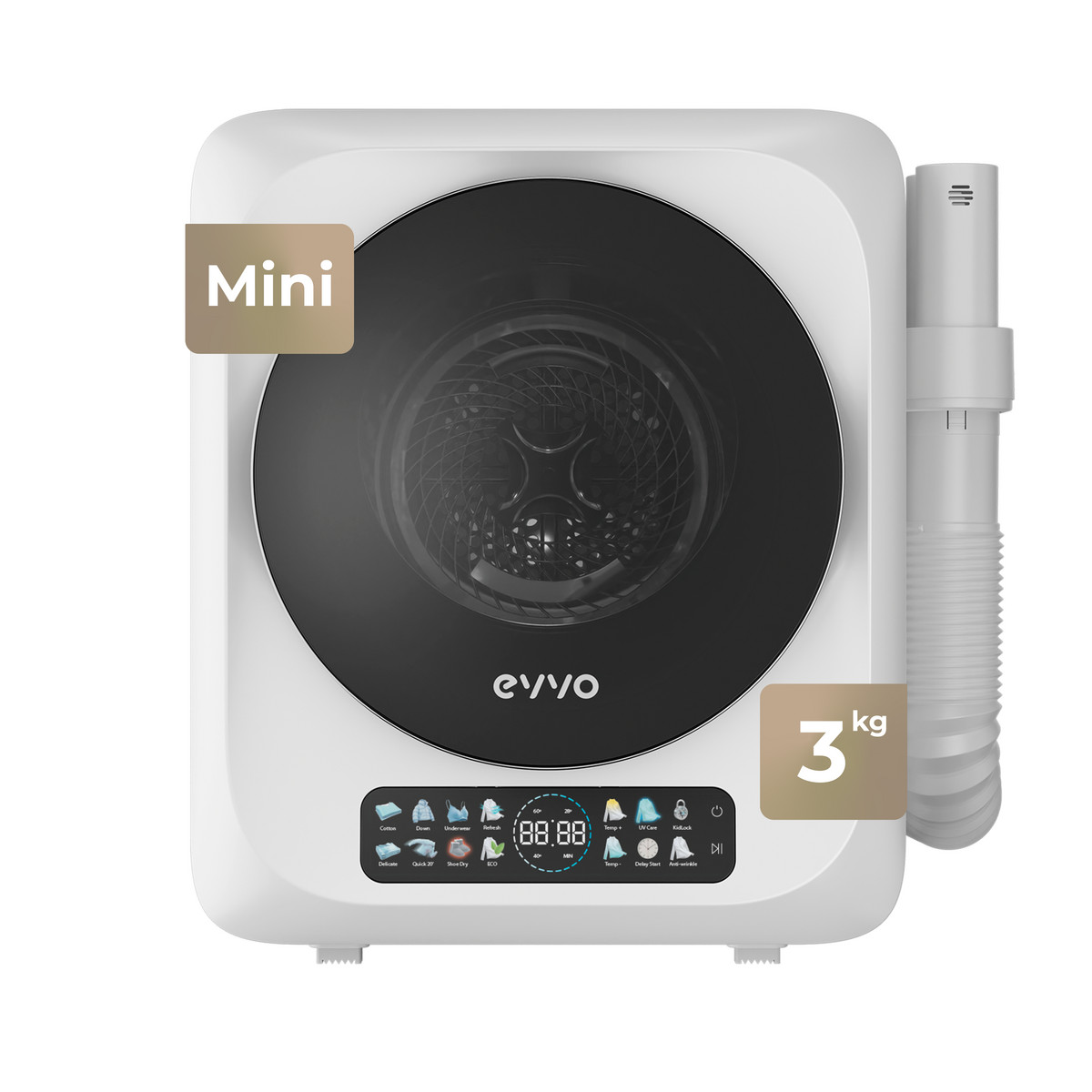 171725760_1 EVVO Secadoras evacuación - EVVO Mini s4 Plus, Blanco - Imagen 1