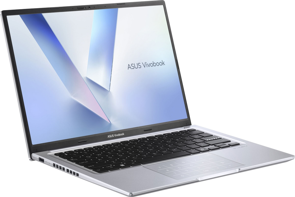 171757472_1 ASUS Portátil - ASUS VivoBook 14 M1405NAQ, 14 " WUXGA, AMD Ryzen 7 170, 16 GB RAM, 512 GB SSD, Radeon™ 680M, Windows 11 Home, Plata - Imagen 1