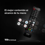 TD TV QLED 50" - TD SYSTEMS M50QC22TIZEN Tizen 8.0 by Samsung, UHD 4K, Arm Cortex A53x4, Smart TV, DVB-T2 (H.265), Negro - Imagen 5